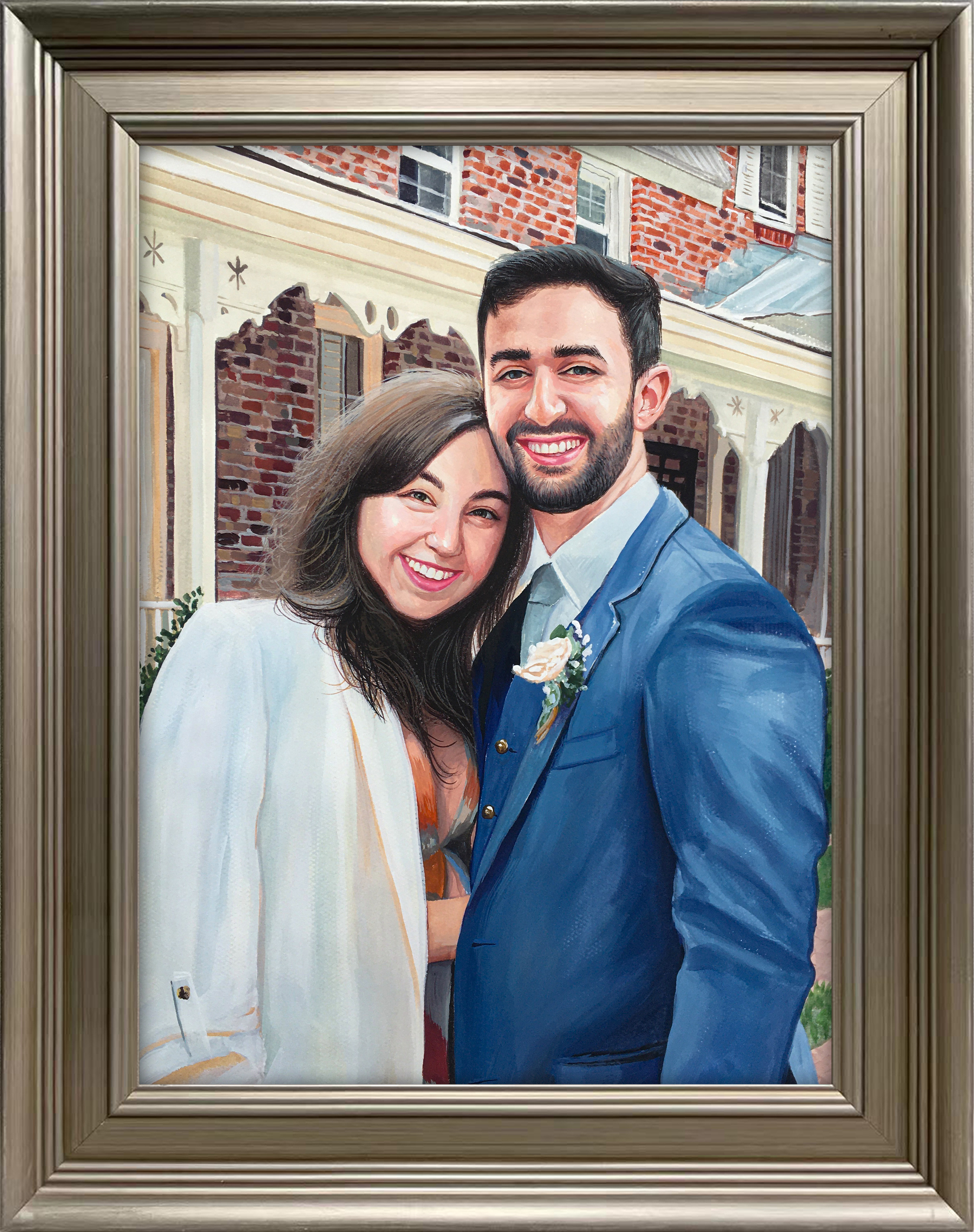 Champagne Silver frame